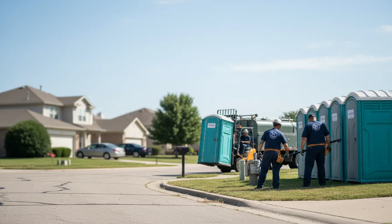 Porta Potty Rental in Denton, TX near me